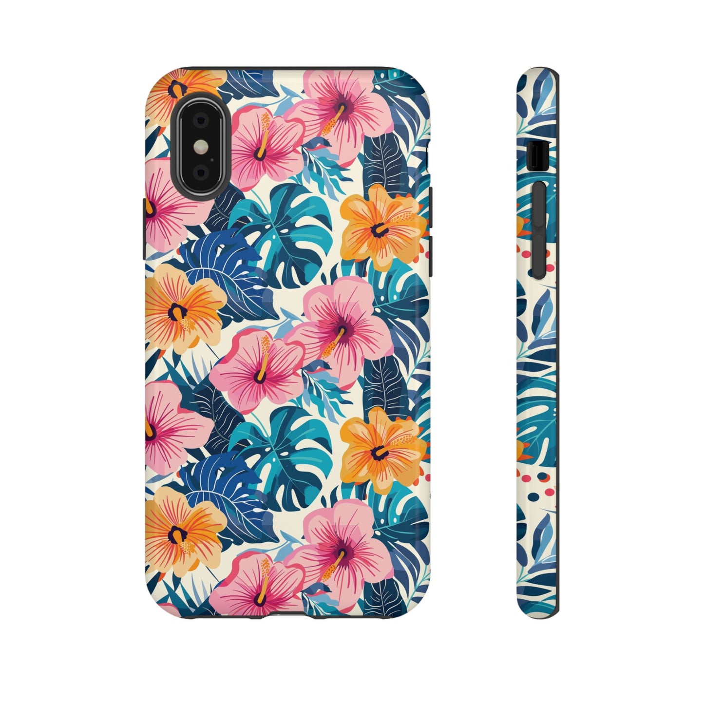 Hibiscus: Cute Floral Phone Case for iPhone, Samsung and Google Pixel