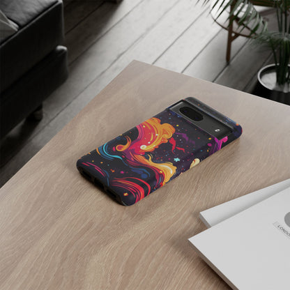 Celestial: Vibrant phone case for iPhone, Samsung Galaxy and Google Pixel devices