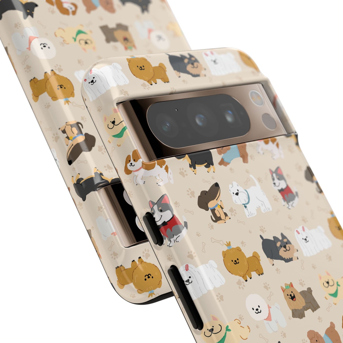 Cute Dogs: Tough Case for iPhone, Samsung Galaxy and Google Pixel devices