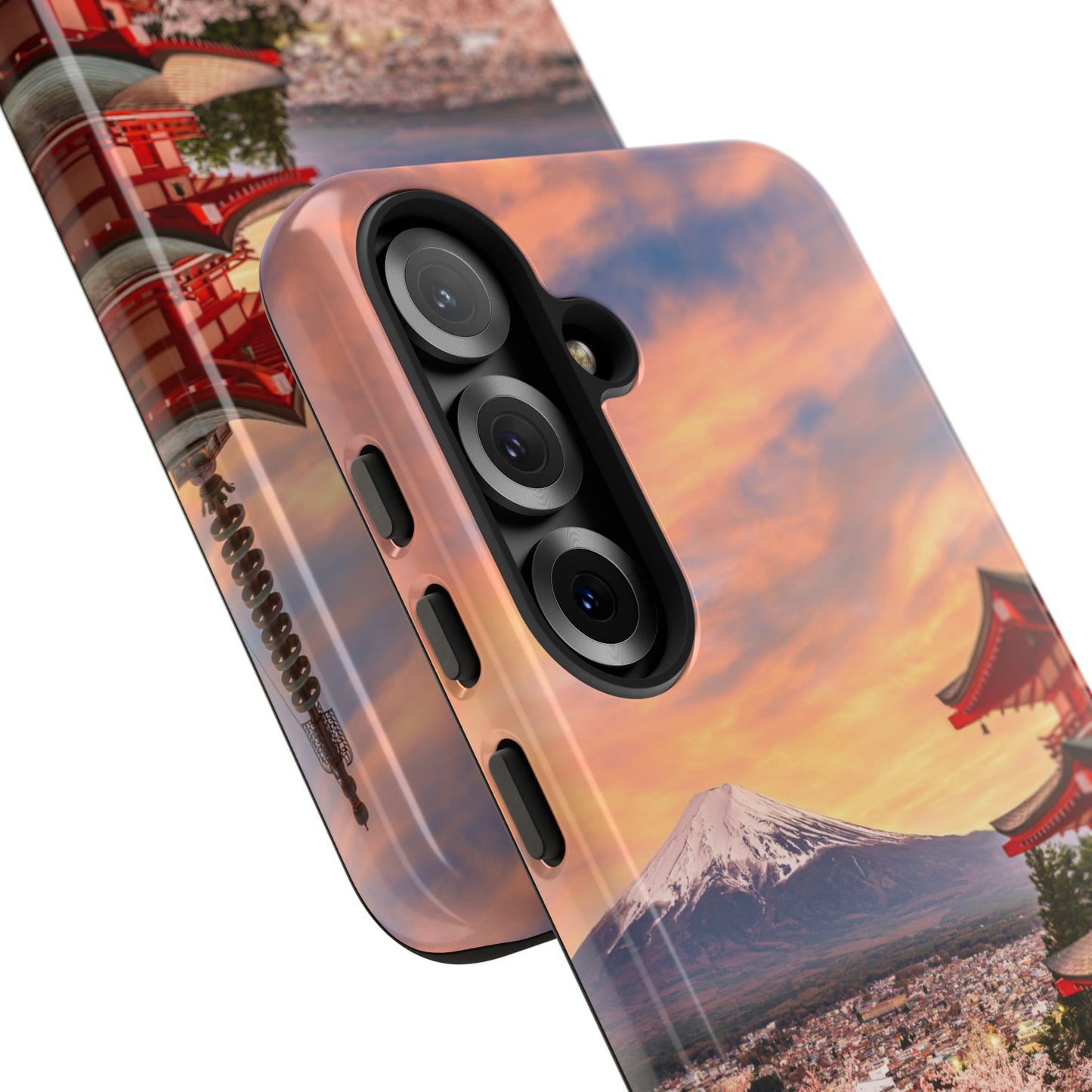 Cherry Blossoms Mt. Fuji phone case for iPhone, Galaxy and Pixel devices