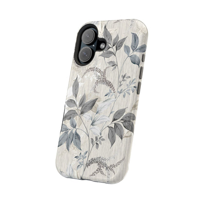 Luxury Leaves (MagSafe version): Artistic case for iPhone, Samsung Galaxy and Google Pixel