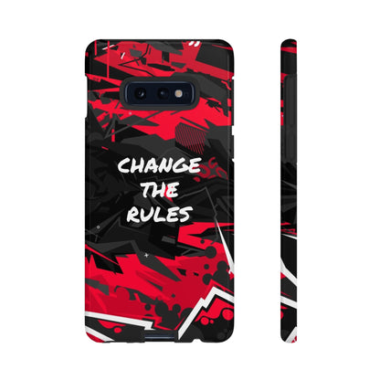 Verander de regels: stevige hoes voor iPhone-, Galaxy- en Pixel-apparaten