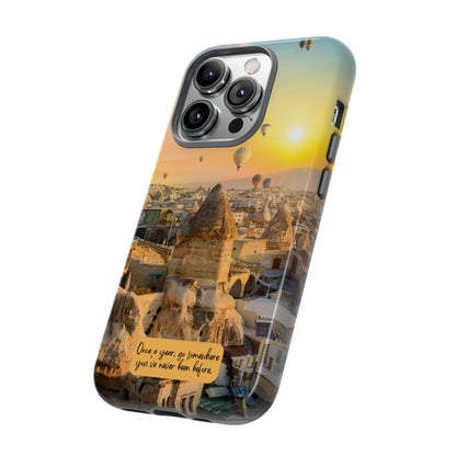 Cappadocia: Stunning travel-inspired phone case for iPhone, Samsung Galaxy and Pixel devices