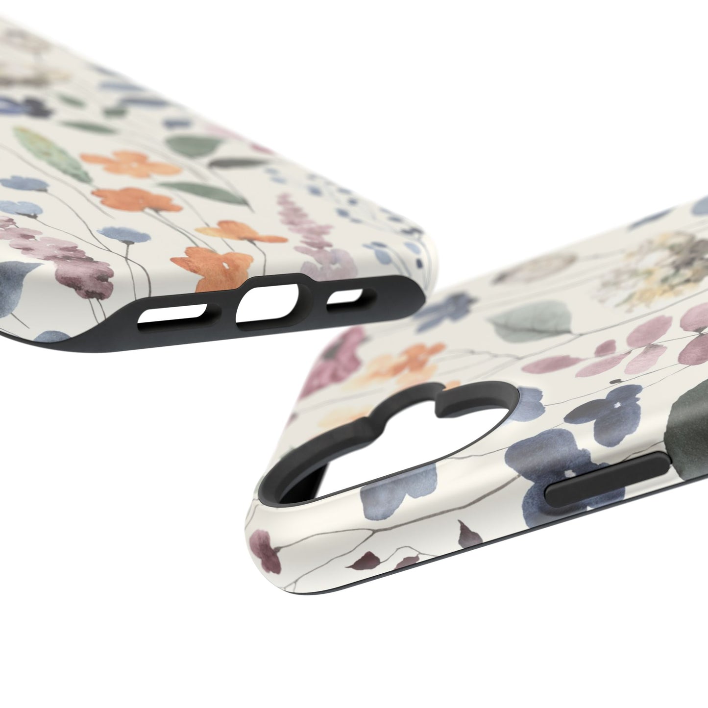Floral prints phone case for iPhone (MagSafe version)