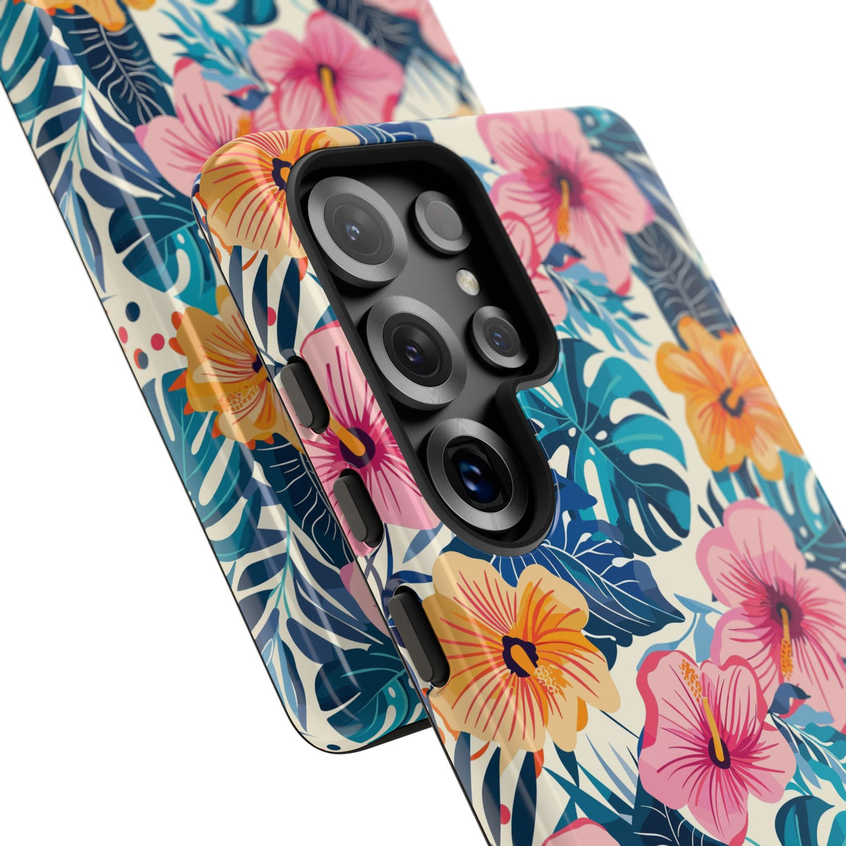 Hibiscus Bloom: Cute Floral Phone Case for iPhone, Samsung and Google Pixel