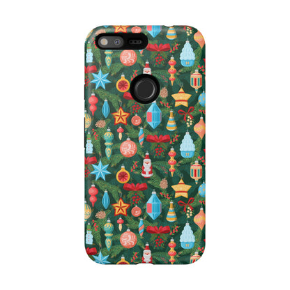 Christmas Tree Holiday-Themed Phone Case for iPhone, Samsung Galaxy and Google Pixel devices