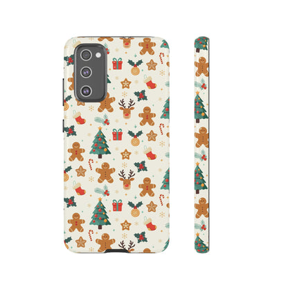 Gingerbread Holidays: Xmas-themed phone case for iPhone, Samsung and Google Pixel