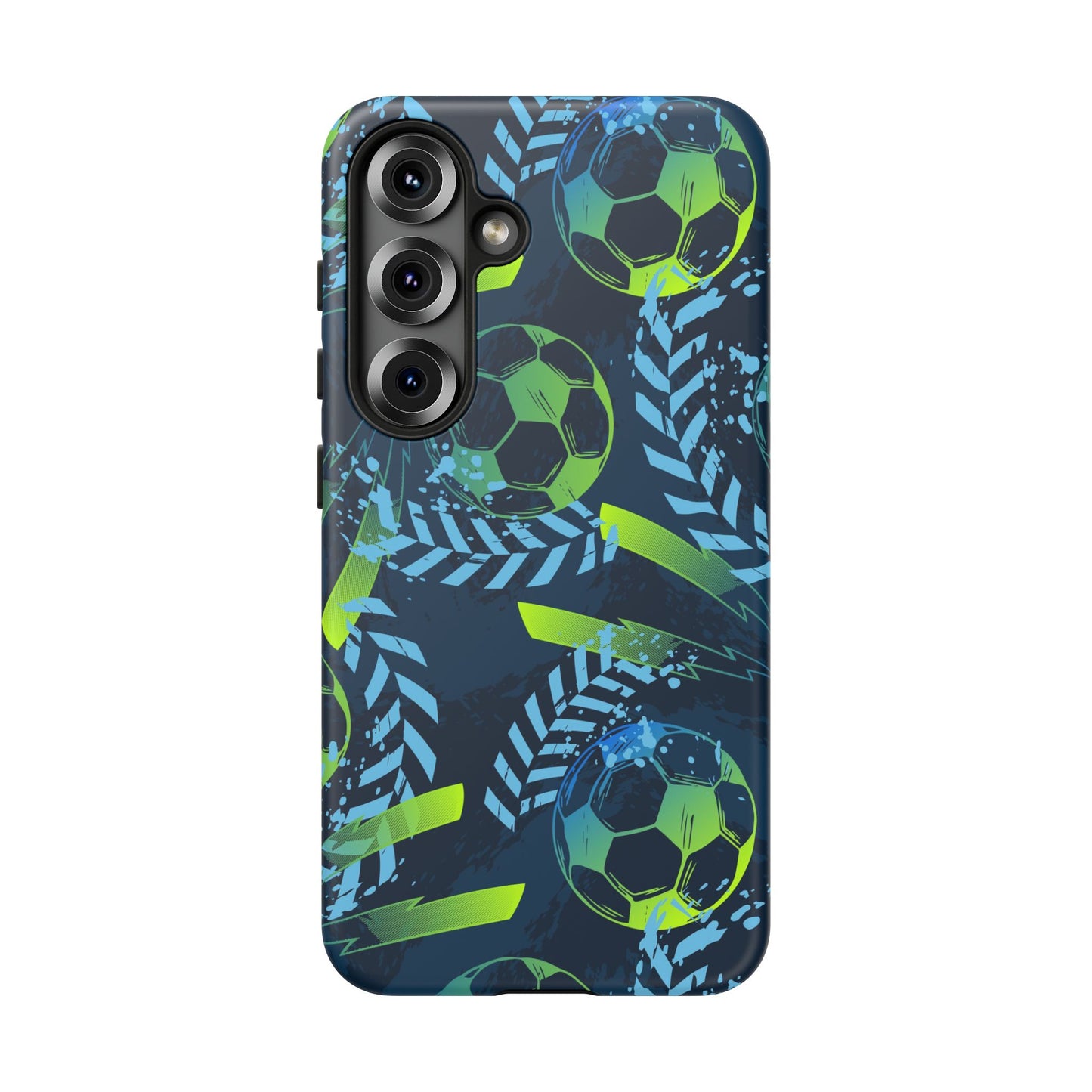 Football Grunge: Sporty Phone Case for iPhone, Samsung Galaxy and Google Pixel