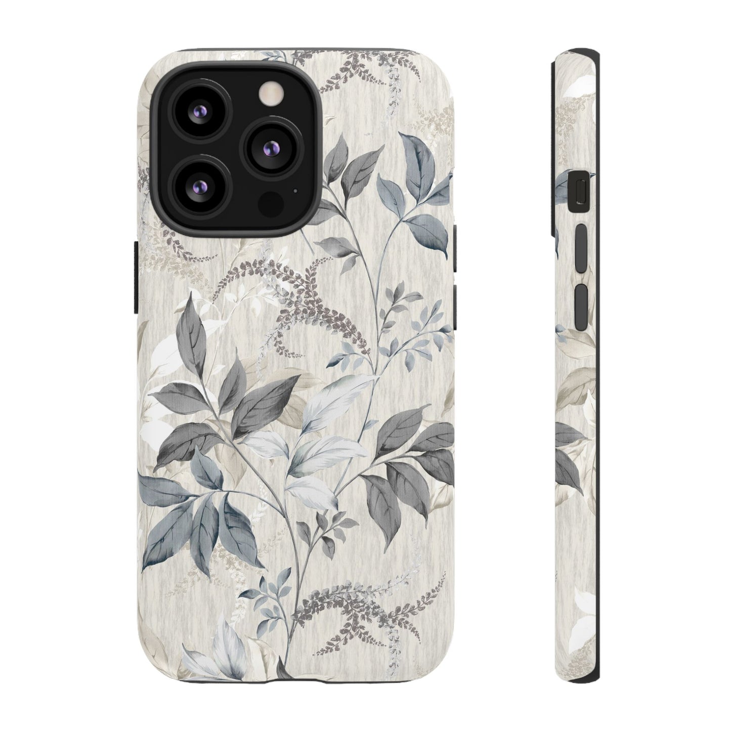 Luxury Leaves: Artistic case for iPhone, Samsung Galaxy and Google Pixel