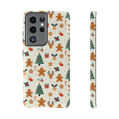 Gingerbread Holidays: Xmas-themed phone case for iPhone, Samsung and Google Pixel