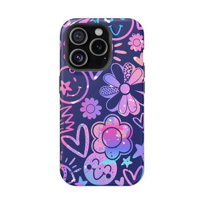 Live Inspired (MagSafe version): Purple Tough Case for iPhone