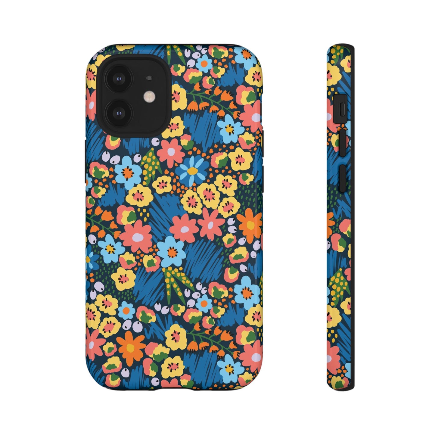 Bloom Burst: Color and Joy Themed Phone Case for iPhone, Samsung Galaxy and Google Pixel devices
