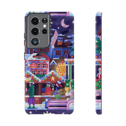 Christmas fair in Old Town: Holiday-Themed case for iPhone, Samsung Galaxy and Google Pixel