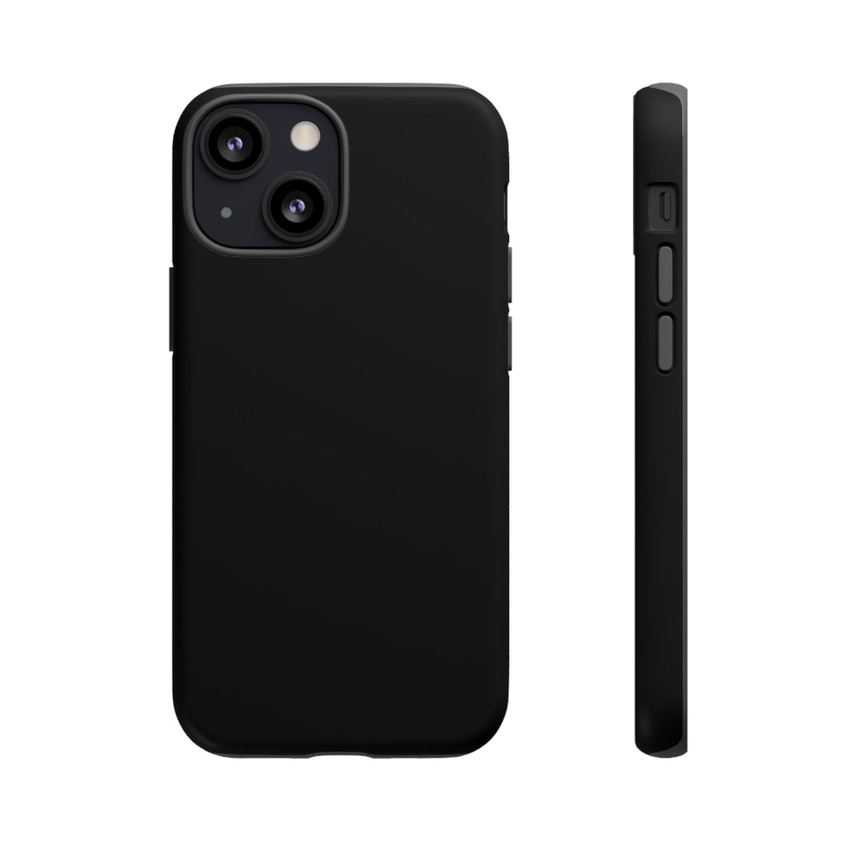 Space Black: Pure black phone case for iPhone, Samsung Galaxy and Google Pixel devices