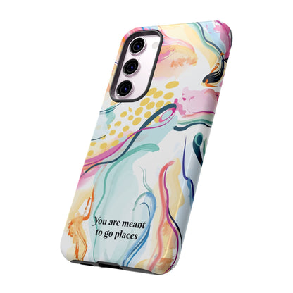 You are meant to go places: Tough Cases for iPhone, Samsung Galaxy and Google Pixel devices