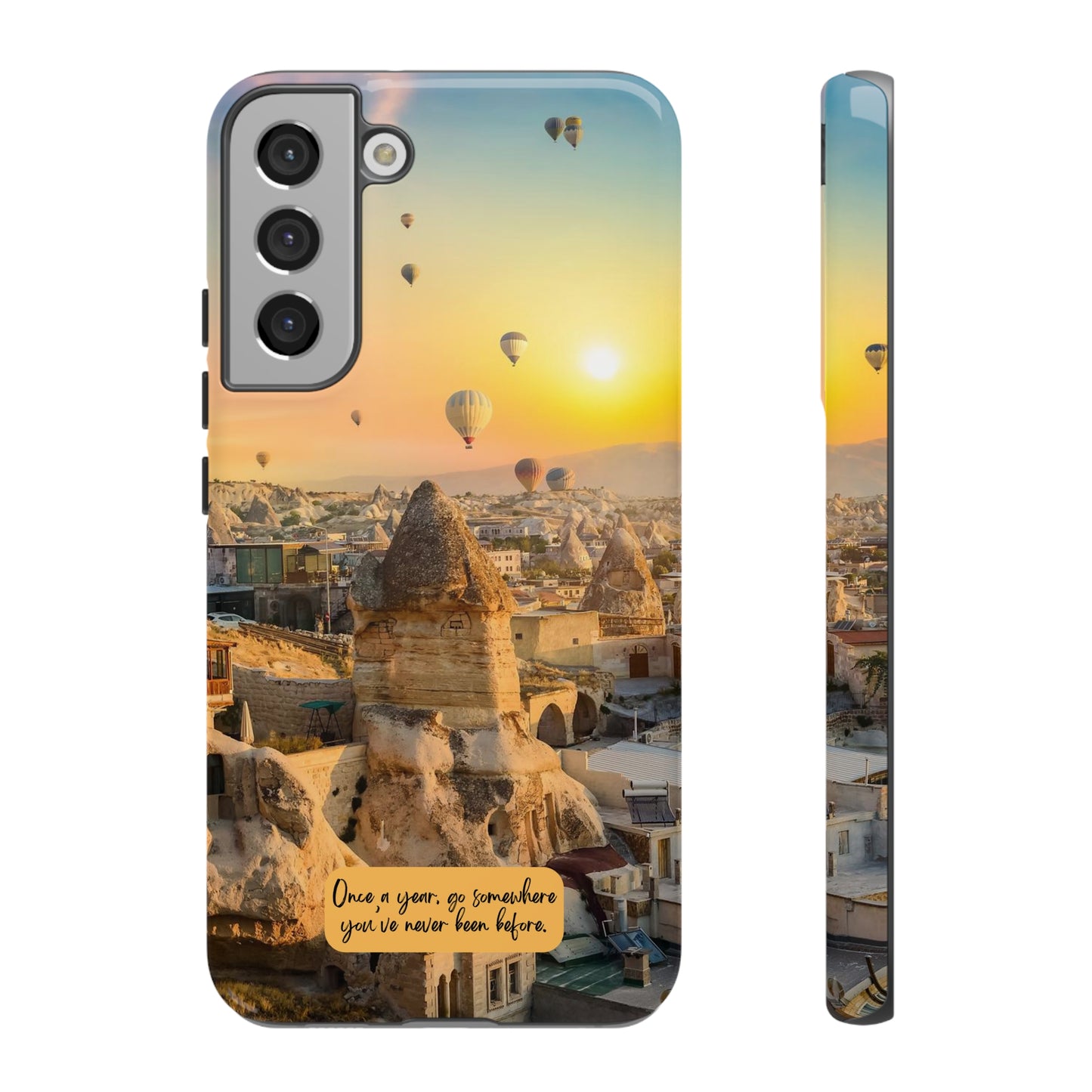 Cappadocia: Stunning travel-inspired phone case for iPhone, Samsung Galaxy and Pixel devices