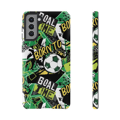 Born to Goal: Football-inspired phone case for iPhone and Samsung Galaxy