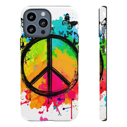 Peace Bloom: Inspiring Phone Case for iPhone and Samsung Galaxy