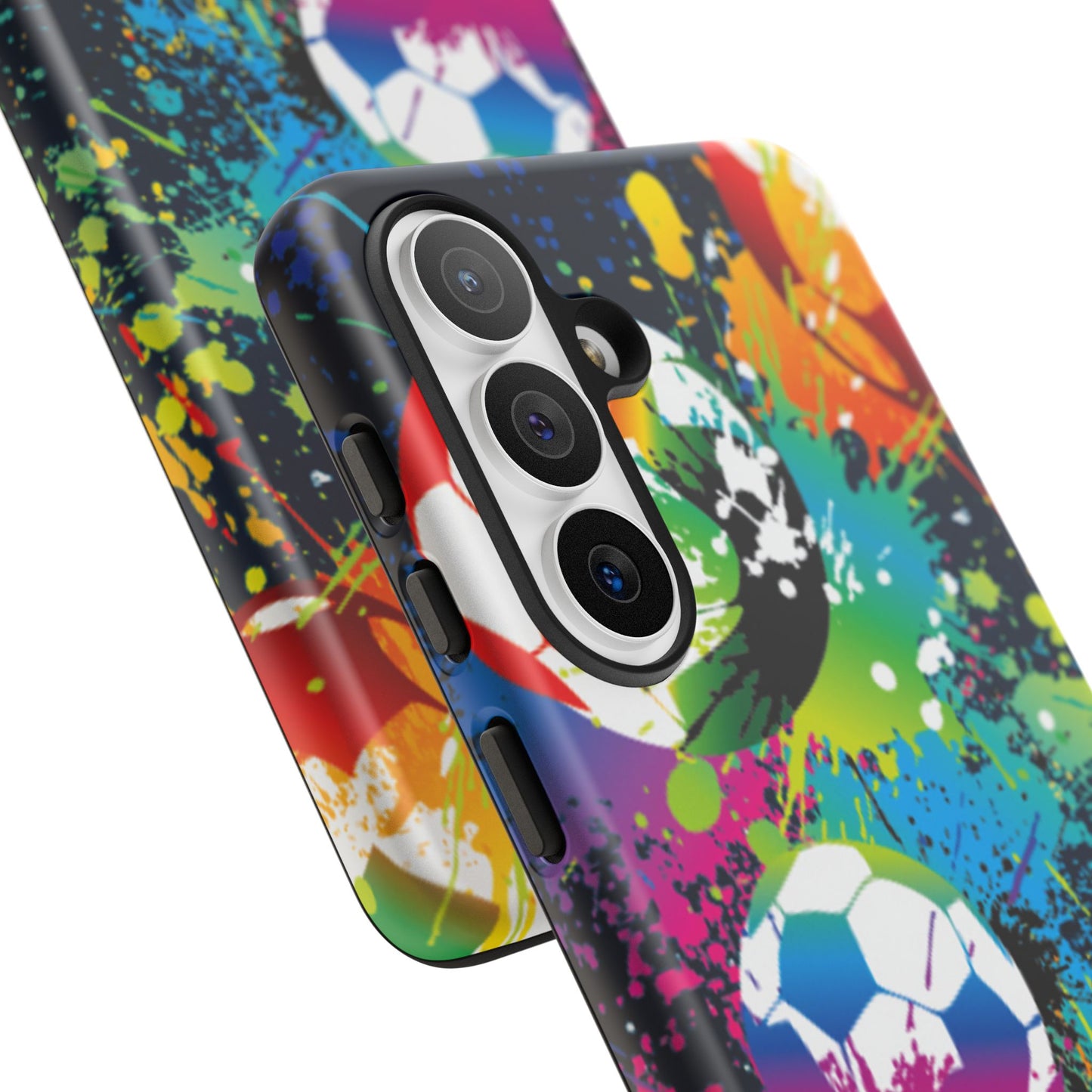 Footballer's Phone Case: Vibrant Case for iPhone, Samsung Galaxy and Google Pixel devices