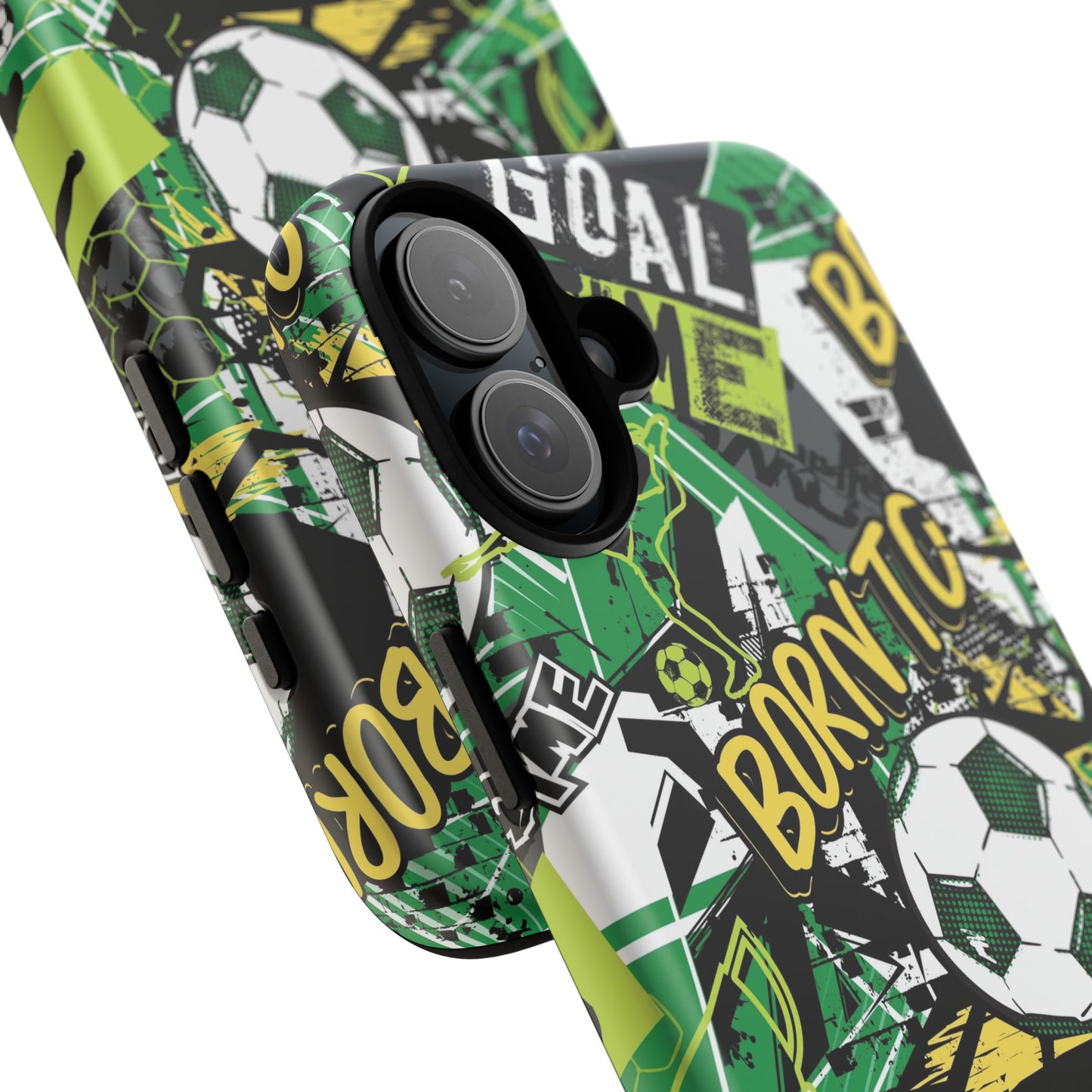 Born to Goal: Football-inspired phone case for iPhone and Samsung Galaxy