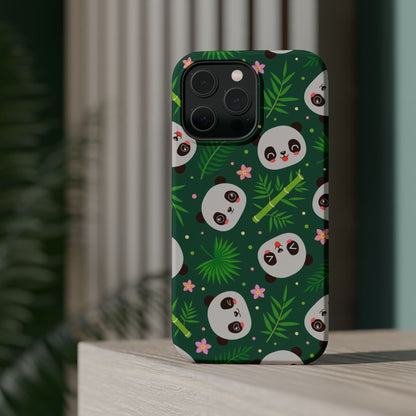 Cute Panda: Phone case for Apple iPhone (MagSafe compatible)