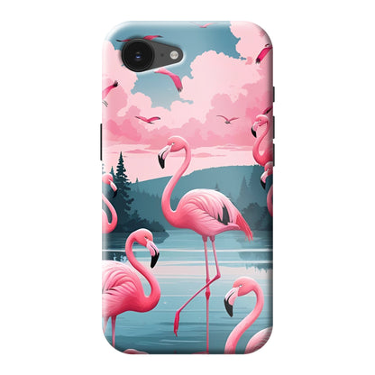 Flamingo Dreams: Tough Phone Case for iPhone, Samsung Galaxy, Google Pixel, Xiaomi and OnePlus Devices