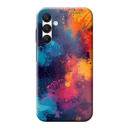 Hot & Cold: Splashed Paint Design Phone Case for iPhone, Samsung Galaxy, Google Pixel, Xiaomi and OnePlus Devices